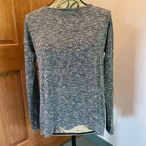 Gray Forever 21 Light Weight Sweater With Open Back